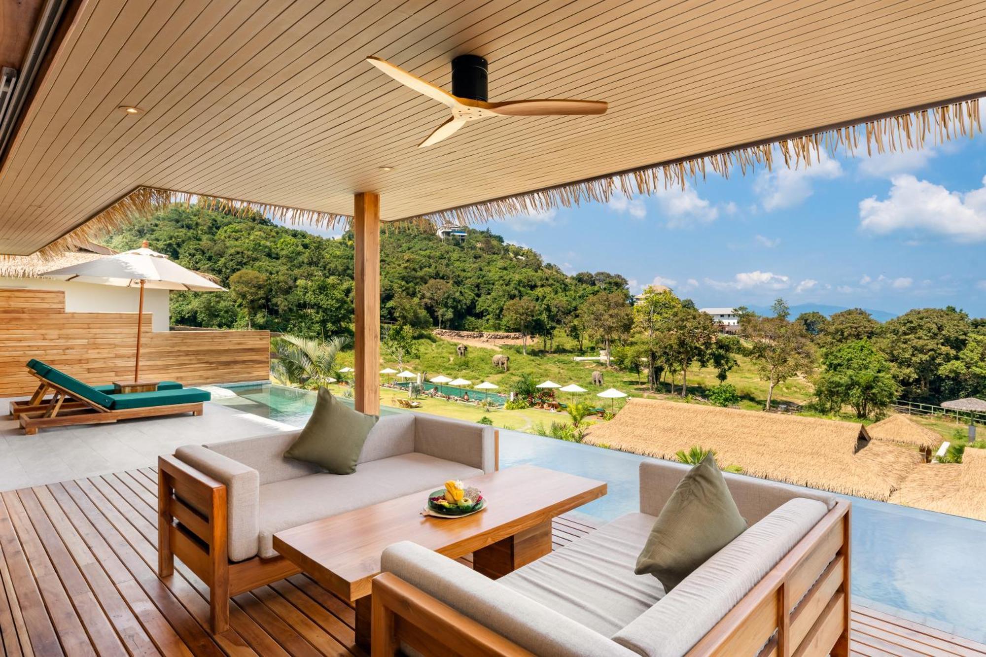 Wild Cottages Elephant Sanctuary Resort 苏梅岛 外观 照片